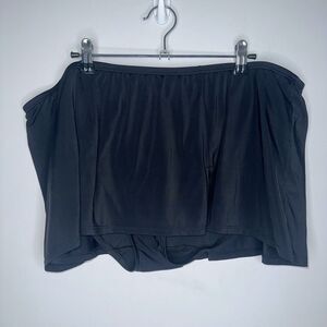 Swim By Cacique Women’s Black Modest Swim Skirt Size 22